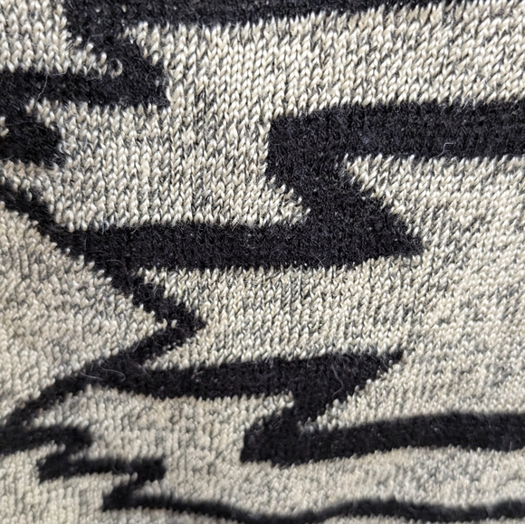 Womens Lightweight Tribal LongSleeve OpenFront Drape Cardigan Loose Casual M - Picture 14 of 15